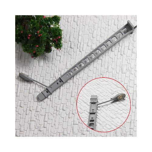 Evemodel 5pcs Street light Lattice Mast Yard Tower Model Railway Lamps OO/HO/TT Scale LYM48 model train 1/87 railway modeling