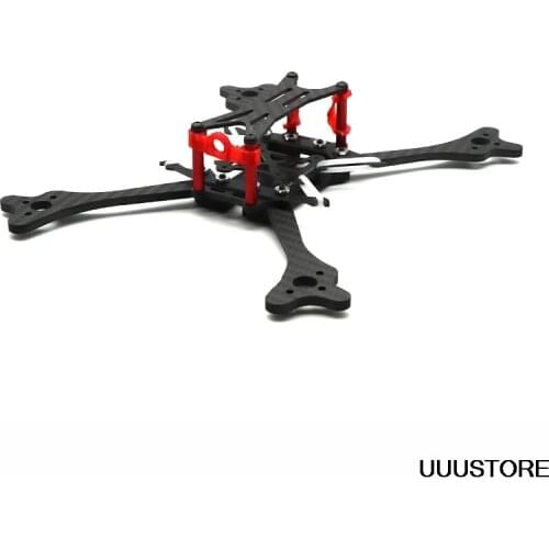 HSKRC LX215 215mm Wheelbase 4mm Arm Carbon Fiber RC Drone FPV Racing Frame Kit 97g
