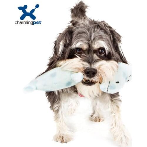 Charmingpet pet dog toys Monkey crocodile Horse deer pet training Squeak Toys