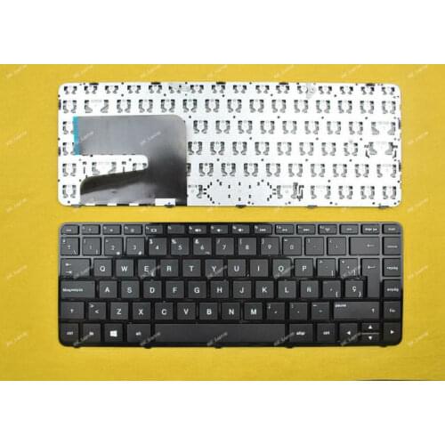 New SP SpanishTeclado Keyboard For HP 14-r006la 14-r007la 14-r008la 14-r010la 14-r011la 14-r012la Laptop Black Frame Black