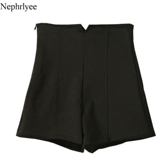Korean Style Stretch Suit Shorts Women New All-match Short Femme High Waist Shorts Women Hotpants Elegant Wide Leg Summer Shorts
