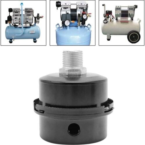 12.5mm/16mm/20mm Screw Thread Silencer Noise Filter Muffler for Air Pump Compressor New 2017