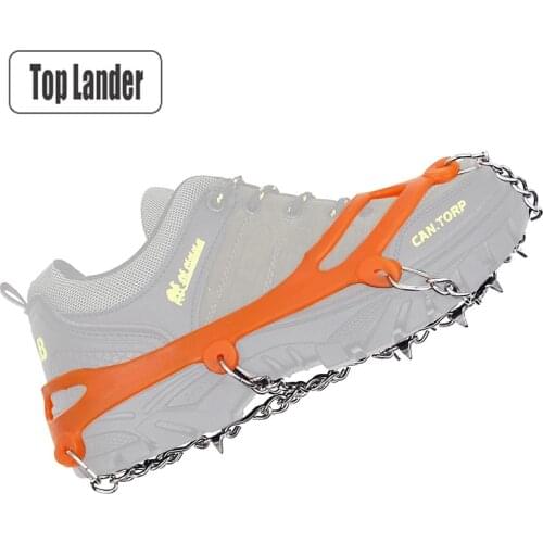Snowshoes Crampons For Snow And Ice climbing Crampons Ice Crampon Hiking Slip Crampons Hiking Shoes Foot Over 10 Teeth Slip