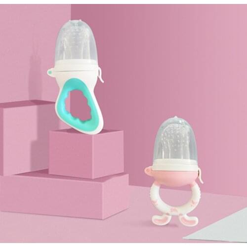 Baby nipple Fresh Food Nibble Baby Pacifiers Feeder Kids Fruit feeding nipple Safe Supplies Nipple Teat Pacifier Bottles