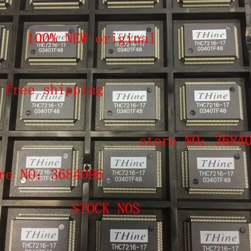 THC7216-17 THC7216 QFP 100% new original 5PCS/LOT STOCK