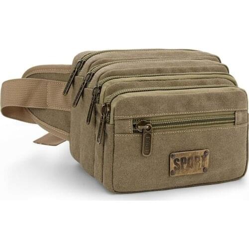 Outdoor Running Bag Large Capacity Waist Bags Mobile Phone Pockets Cashier Bag Fashion Shoulder Bag Breathable Crossbody Bags