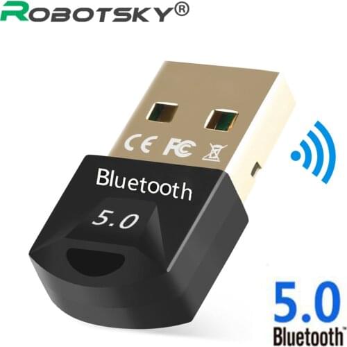USB Bluetooth 5.0 Adapter Receiver Realtek Wireless Bluethooth Dongle 4.0 Music Mini Bluthooth Transmitter For PC Computer