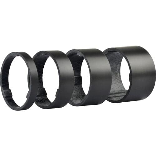 5mm 10mm 15mm 20mm 1-1/8Carbon fiber bike washer[28.6mm] UD Matte ultra-bicycle stem spacers for bicyle front forks