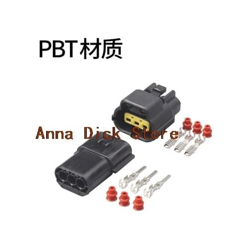 1/2/3/4/ pins Way AMP Super seal Waterproof Electrical Wire Connector Plug for car waterproof connector Harness plug