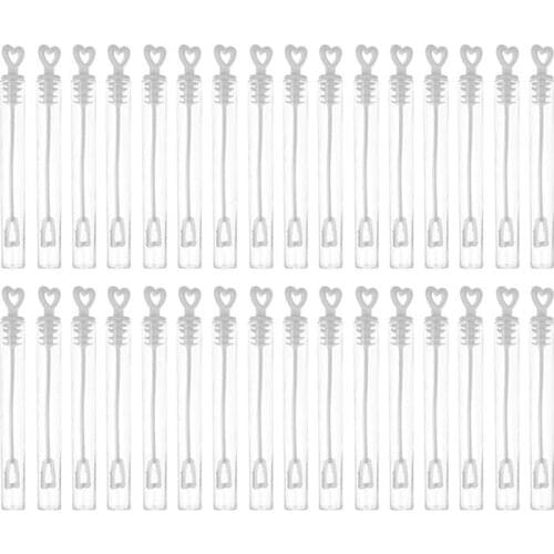 100 Pcs Bubble Maker Empty Bottles Creative Wedding Party Decoration Empty Bubble Soap Bottles Prop Kids Funny Toys