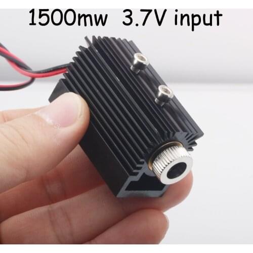1500mw 405nm fiber laser head tube module for mini slot machine cut engraver