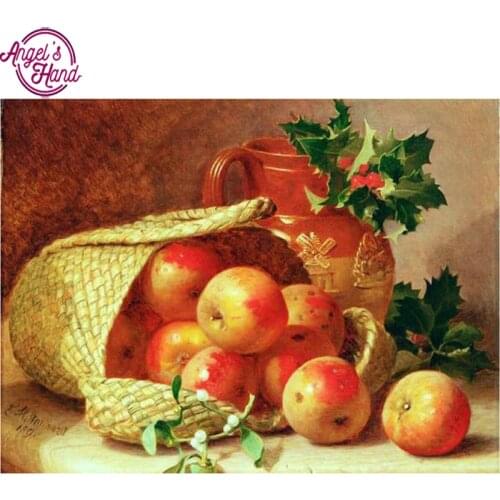 5D DIY Diamond Painting fruit picture Latest mosaic Handmade cross stitch full diamond embroidery apple pattern home decor