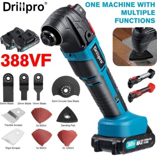 388Vf Cordless Oscillating Multi Tool Trimmer Electric Saw Electric Shovel Cutting Trimming Machine Tools For Makita 18V Battery