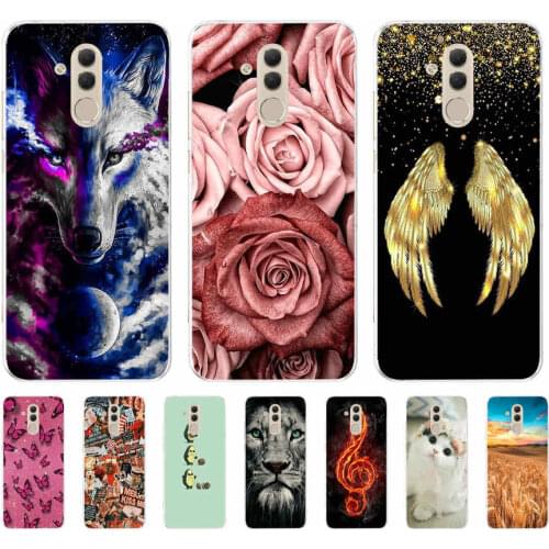 For Huawei Mate 20 Lite Case Cover Soft Silicone Back Cover TPU Case for Huawei Mate 20 Lite 20Lite SNE-LX1 Phone Cases