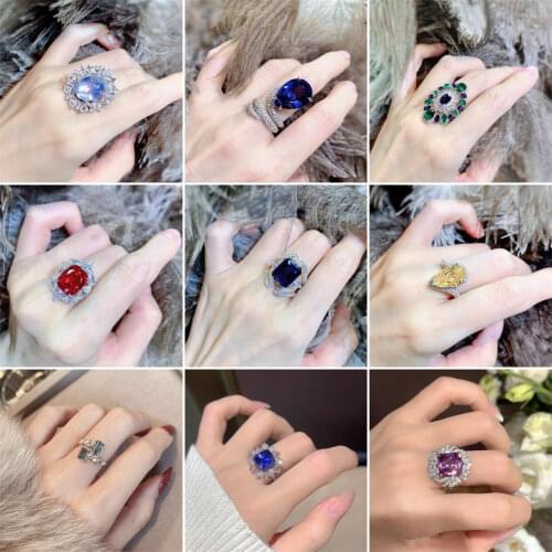 Efily Bridal Rings With Cubic Zirkonia For Women