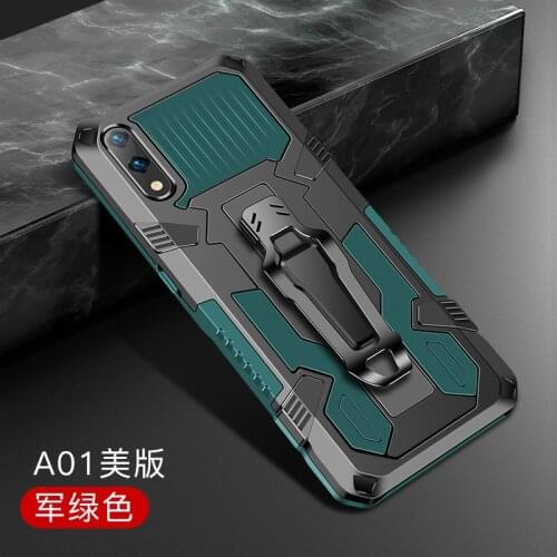 Shockproof Case For Samsung A01 Case Belt Clip Holster Cover For Samsung Galaxy A01 Phone Case Samsung A01 Funda A01 SM-A015F/DS