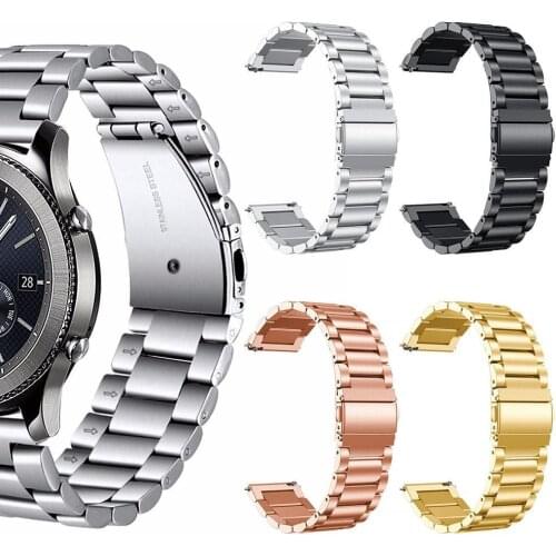 18/22/20/24mm Strap Stainless Steel Watch Band for Samsung/Frontier Bracelet Wearable Devices Smart Accessories