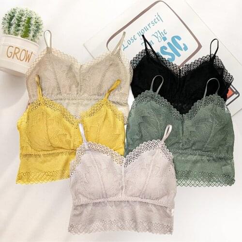 Sexual Lingerie For Women Beautiful Back Comfortable Female Sexy Lace Bra Thinsuspenders Running Underwear Push Up Bra Sports