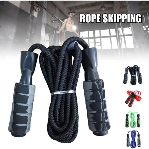 Jump Rope Anti Wind Design Non Slip Grid Wear Resistant Long Lasting for Physical Training Shaping and Fat Reduction jlrr