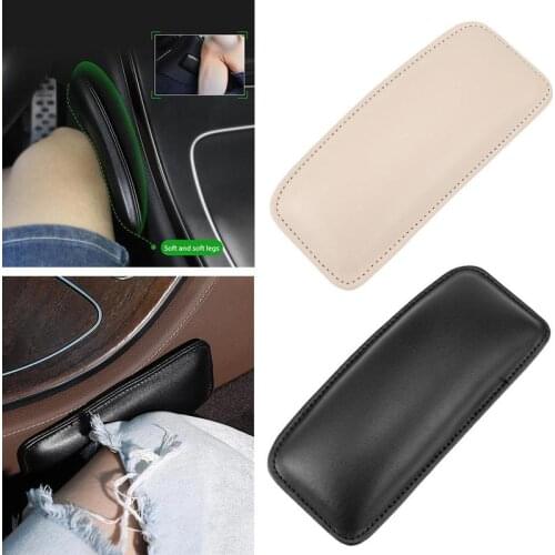 Universal Car Leg Cushion Knee Pad Thigh Support Pillow Car Seat Pillow Interior Accessories