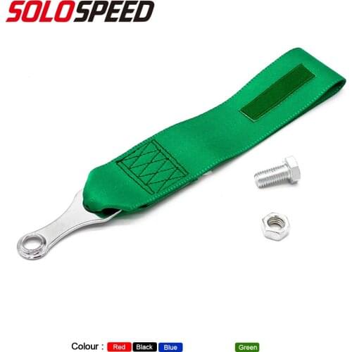 Universal Racing Tow Strap Nylon Trailer Belt Towing Rope Tow Hook with Screw with logo