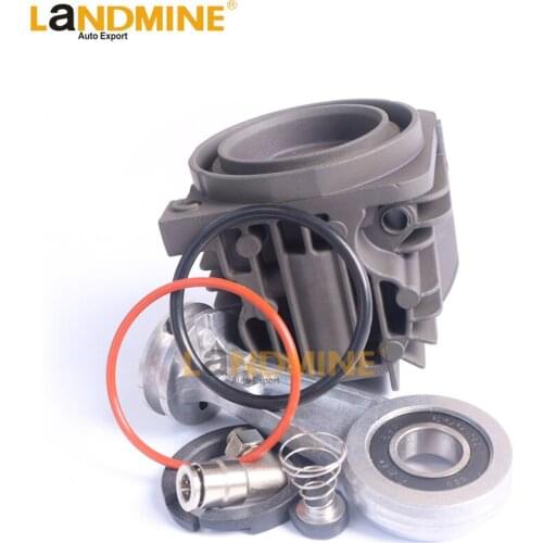 Free Shipping Air Compressor Cylinder Head With Piston Ring Rubber Valve Rubber Gasket Collet For VWTouareg 7L0698007D