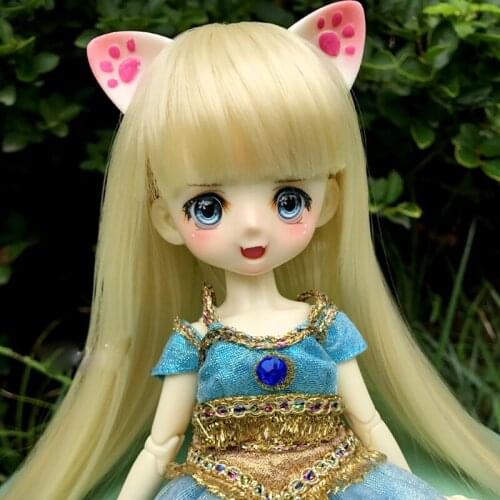 1/3 1/4 1/6 1/8 Fashion Wig Hair High Temperature Wire BJD Wig For Toy Doll Accessories