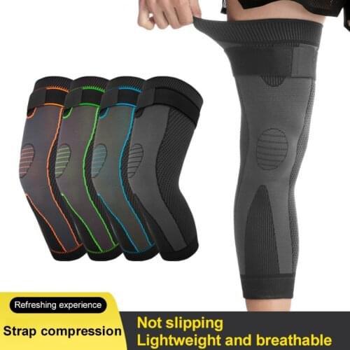 1pc Knee Pad Thermal Compression Knee Sleeve Leg Support Sports Basketball Soccer Knee Protector Wrap