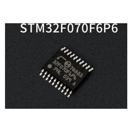 5-50pcs New STM32F070F6P6 32F070F6P6 TSSOP-20 32-bit microcontroller chip