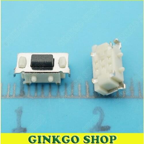 50pcs/lot 3*6*3.5MM Side Switch Button Tact Switch Push Touch Button Switches