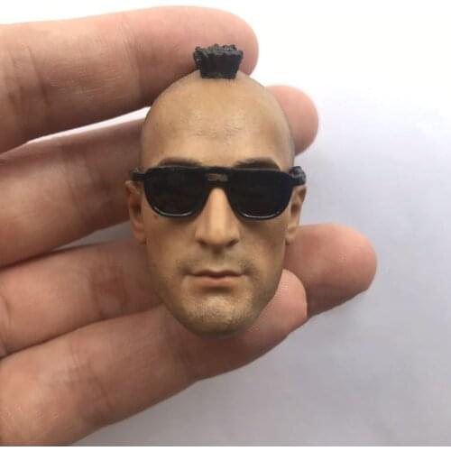 1/6 Scale Driver Male Soldier Accessories Head Sculpture Model for 12" Figure