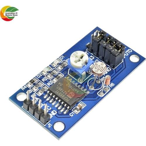 3.3V 5V Single Low Power Supply PCF8591T PCF8591 4 CH Channel 4CH Analog AD DA Control Board Module For Arduino Raspberry Pi I2C