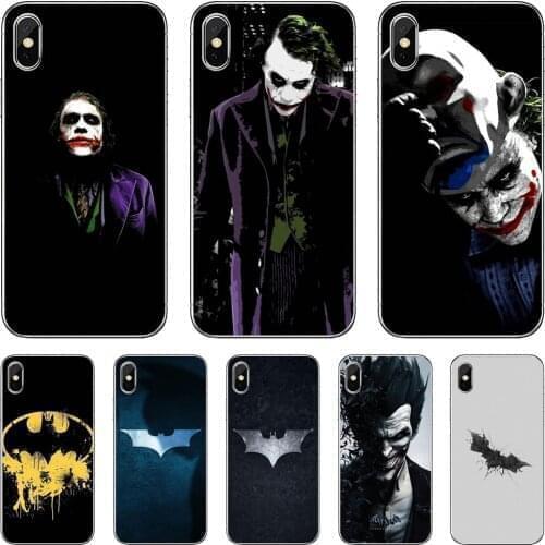 Soft Cover Batman-Dark-Knight-Joker-Karta-Logo For Sony Xperia XA Z3 Z5 XZ1 XZ2 Z Z1 Z2 compact M2 M4 M5 C4 C6 E3 T3