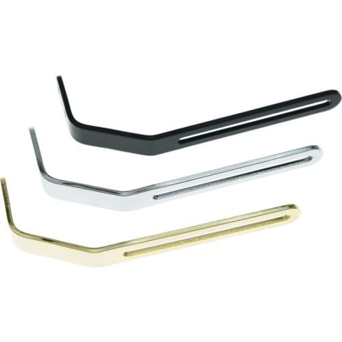 Dopro Guitar Pickguard Bracket Scratchplate Bracket w/ Screws for Thick Archtop Jazz Guitars Chrome/Black/Gold