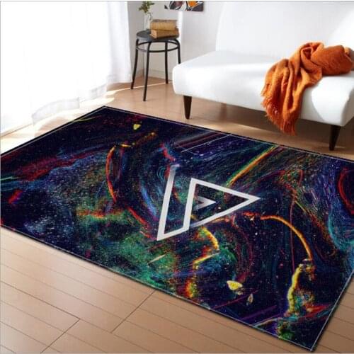 Trend Brand Geometry Printed Soft Carpets Living room bedside study Room bedroom sofa Anti-Slip Floor Mat Rugs Home Decor Carpet