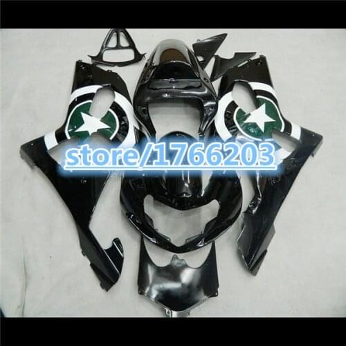 Fairing Fit A GSXR1000 00-02 back white blue GSXR 1000 00 01 02 GSX-R 1000 2000 2001 2002 GSX-R1000 2000-2002 K1 Bodywork BBF
