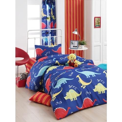 Dinazorus Blue Single Duvet Cover Set 160x220 Cm Easy Ironed Free Shipping 160x220 Cm