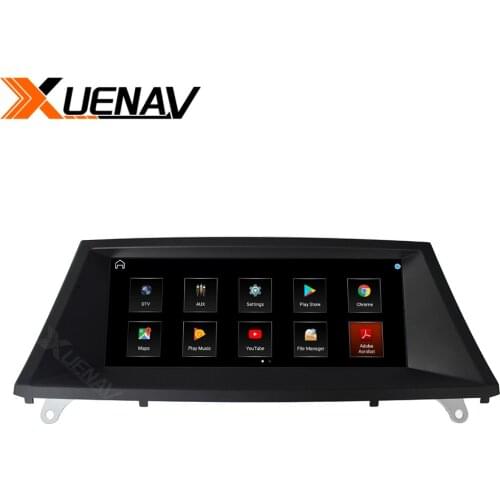 Radio 2 din android stereo receiver for BMW X5 E70 F15 F85 X6 E71 F16 F86 2007-2010 car audio multimedia player screen GPS navi