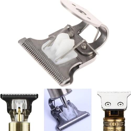 T-shaped Hair Clipper Blade With Stand T9 Blade Trimmer Replacement Head Replacement Clipper Head