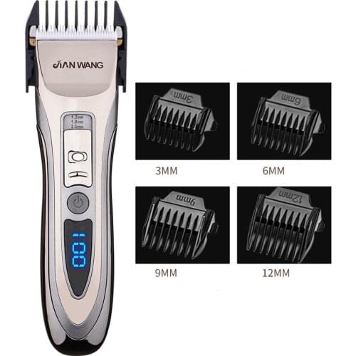 Hair trimmer USB rechargeable hair clipper haircut machine beard trimmer LCD baby clipper children hair trimmer haircut machine