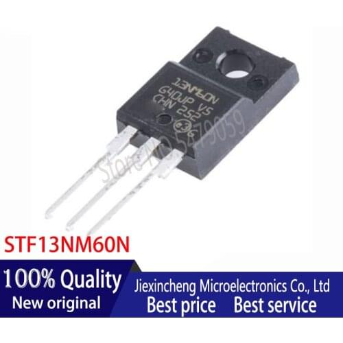 10PCS STF13NM60N 13NM60N MBRF30150CT MBRF20100CTG TO-220F New original
