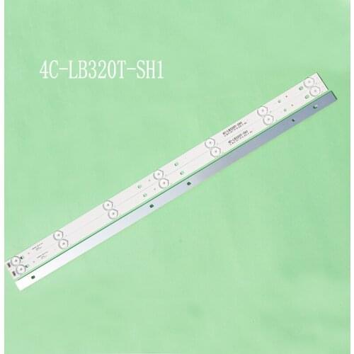 3pieces/lot for 32L20 led backlight PB08D606173BL052-002H 4C-LB320T-SH1 LED32C371 LED32B500 4C-LB320T-HQ2 32RTB32M06A0 7lamps