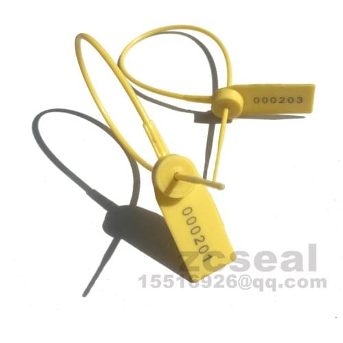 300mm/400mm high security seal adjust plastic security seal with metal insert tree tension tight gardens