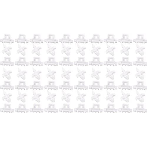 70Pcs/Set Door Quarter Panel Moulding Trim Clip Clamp Fairing A0019884981 Fit for Mercedes Benz W124 S124 W201 A124 C124 1993