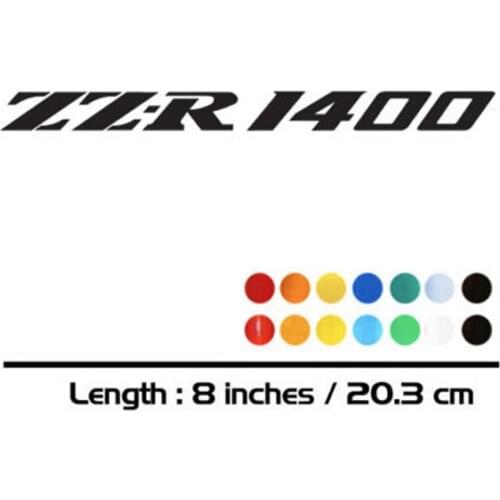 Motorcycle sticker accessories bike Fuel tank Wheels helmet notebook reflective MOTO car sign decal For KAWASAKI ZZR1400