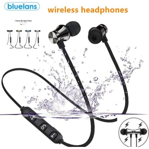 XT11 Magnetic Adsorption Wireless Blue Tooth4.2 In-Ear Earphone Sports Headphone Stereo Earpiece S8 Wireless Headphones With Mic