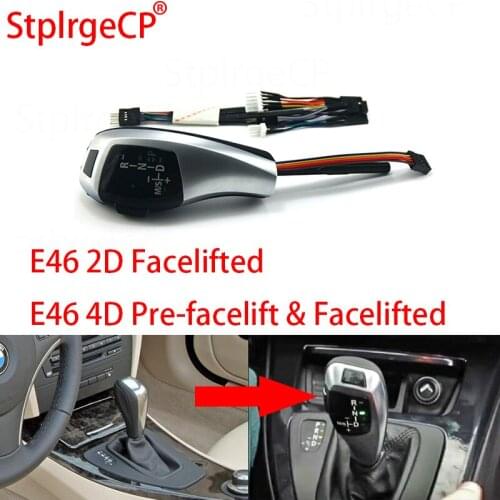 For BMW 3 E46 series 2D 5D Facelifted 4D Pre-facelift & Facelifted LHD Automatic Updated Look LED Gear Shift Knob Car Parts