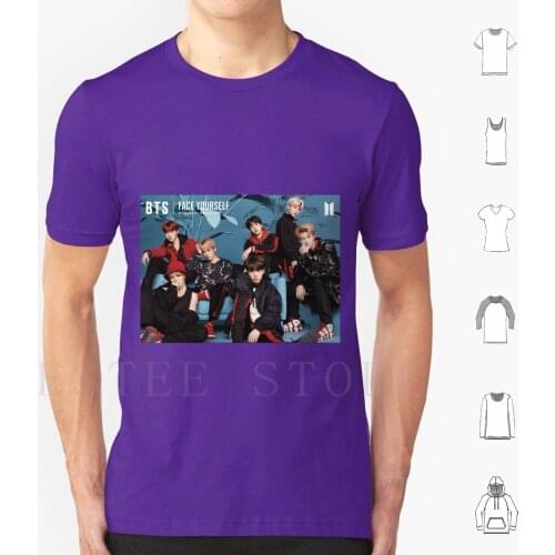 Face Yourself T Shirt Cotton Men Diy Print Rm Kim Nam Jun Kim Nam Joon Jin Jin Kim Suk Jin Suga Min Yun Gi Min Yoon Ki J Hope