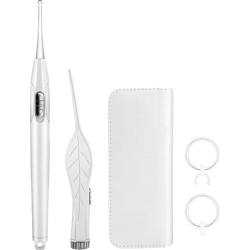 Ear Wax Removal Tools Ear Spoon Set for Ear Care with Light & Magnifying Glass Visual Earpick Cleaning Kit for Kids & Adults Ear