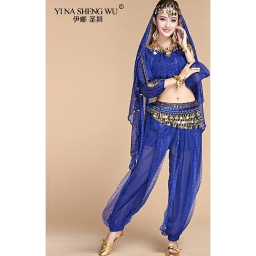 Indian Belly Dance Costumes Adult Egyption Egypt Belly Dance Costume Bollywood Costume Indian Dress Bellydance Dress 8pcs/Set